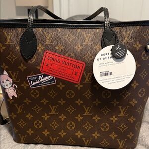 Louis Vuitton Monogram World Tour NeverFull MM
